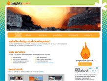 Tablet Screenshot of mightyspark.com